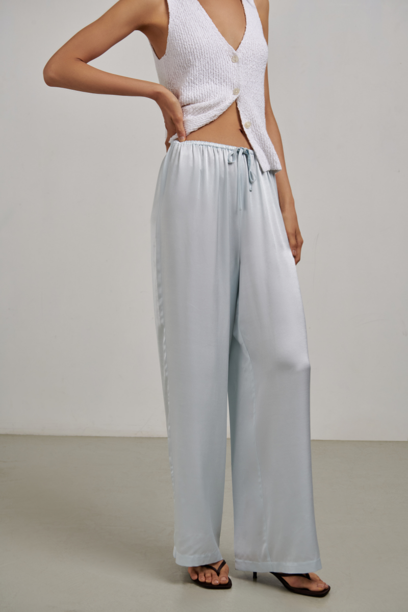 Evie Straight Leg Drawstring Pant