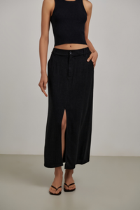 Audrey Tailored Maxi Skirt
