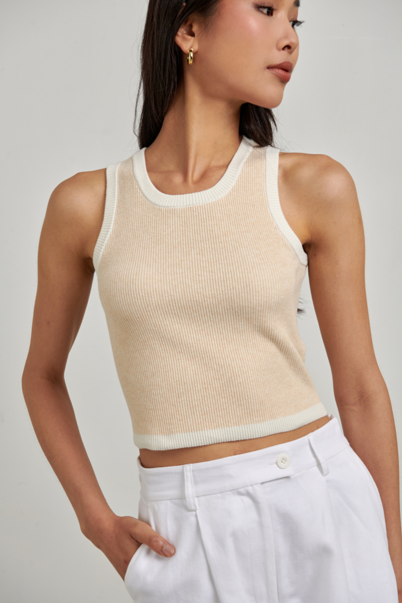 Izzy Contrast Tank Top