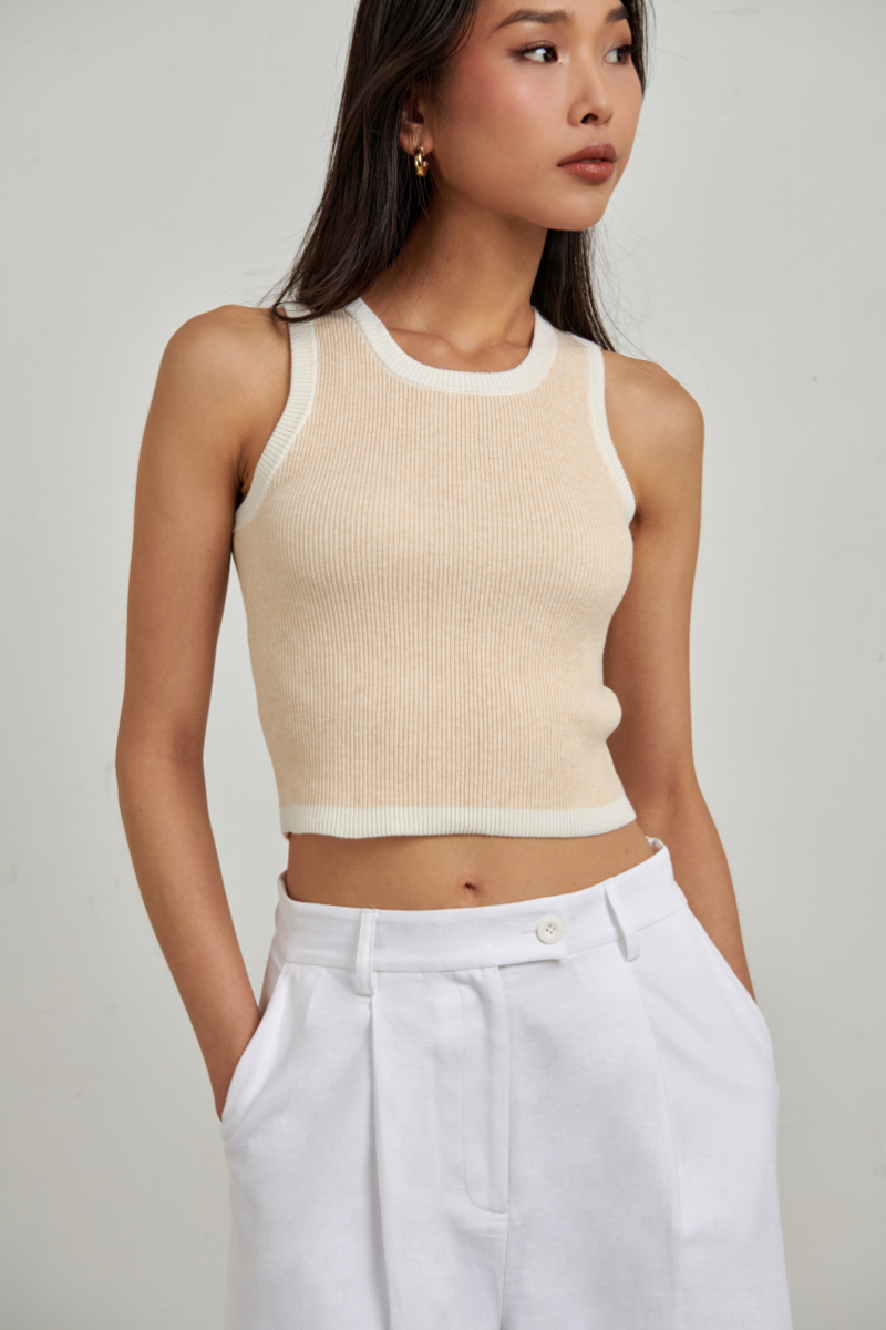 Izzy Contrast Tank Top