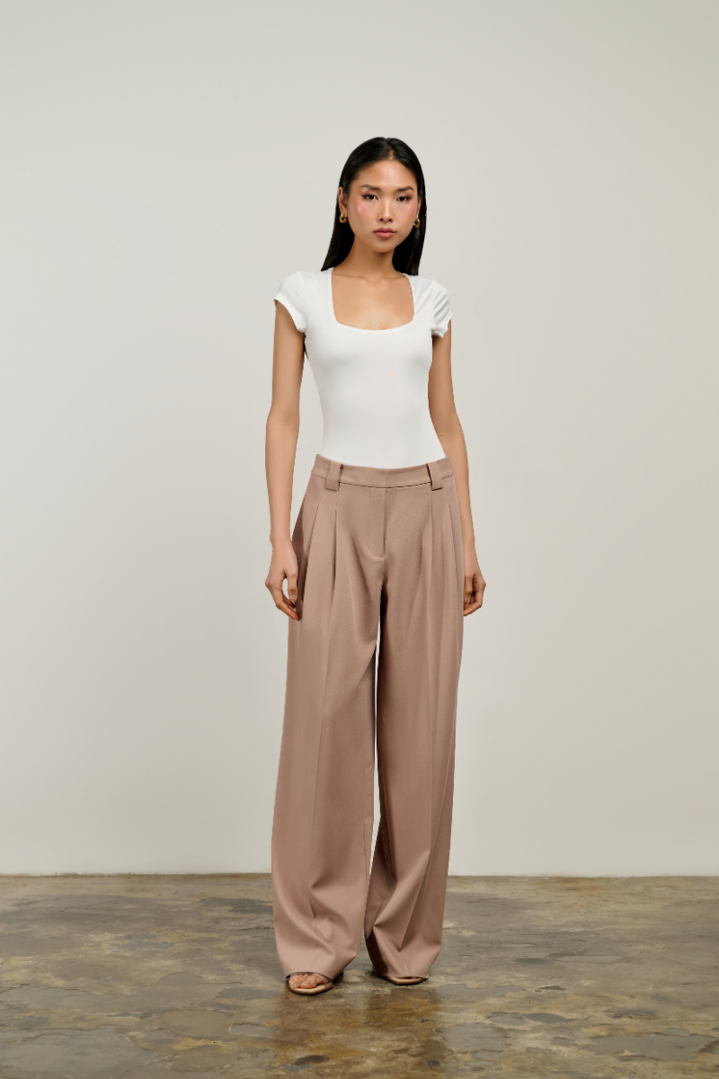 Kara Bamboo Bodysuit - White