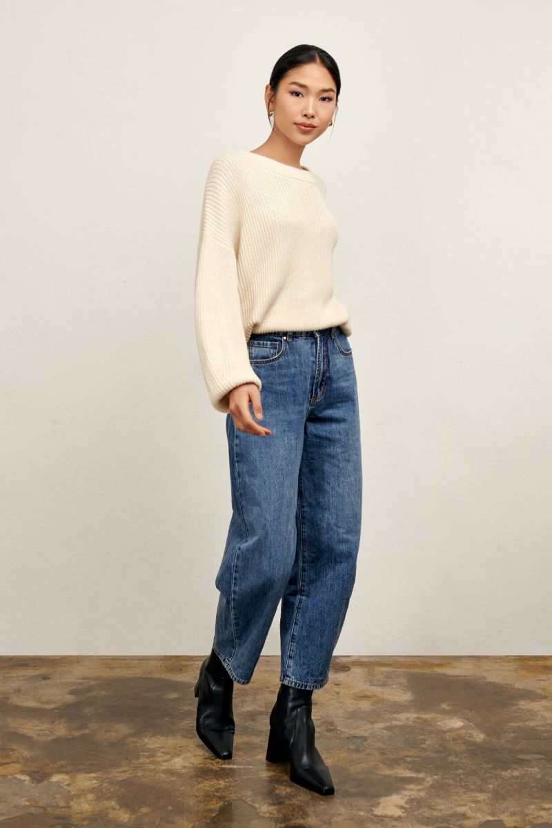 Nora Oversized Sweater - Oatmeal