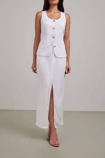 Audrey Tailored Maxi Skirt