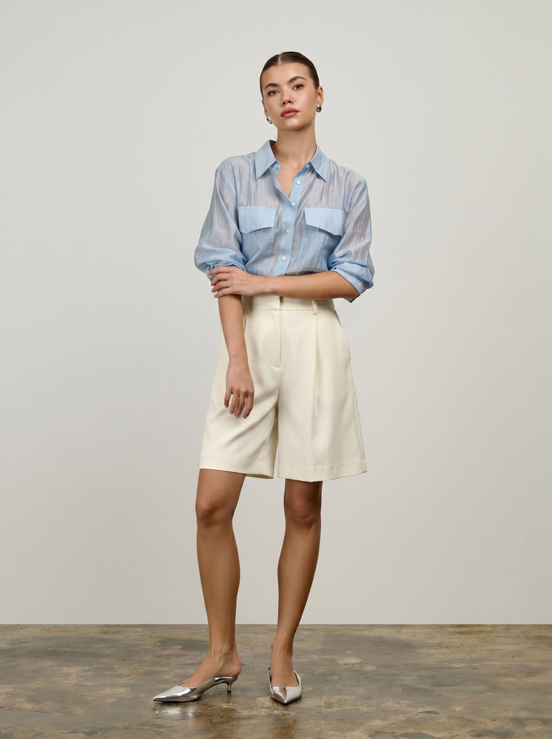 Bailey Bermuda Short - Vanilla