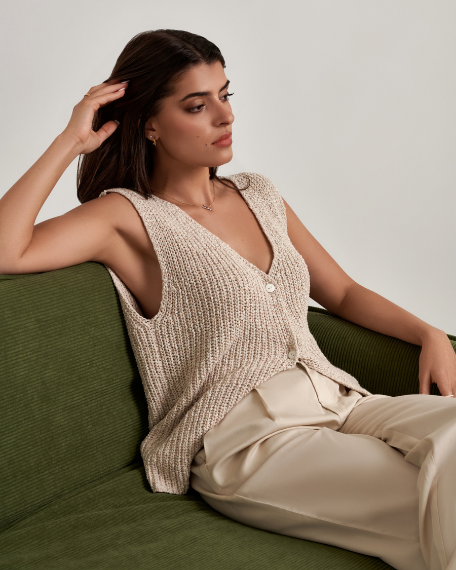 Remi Longline Knit Top