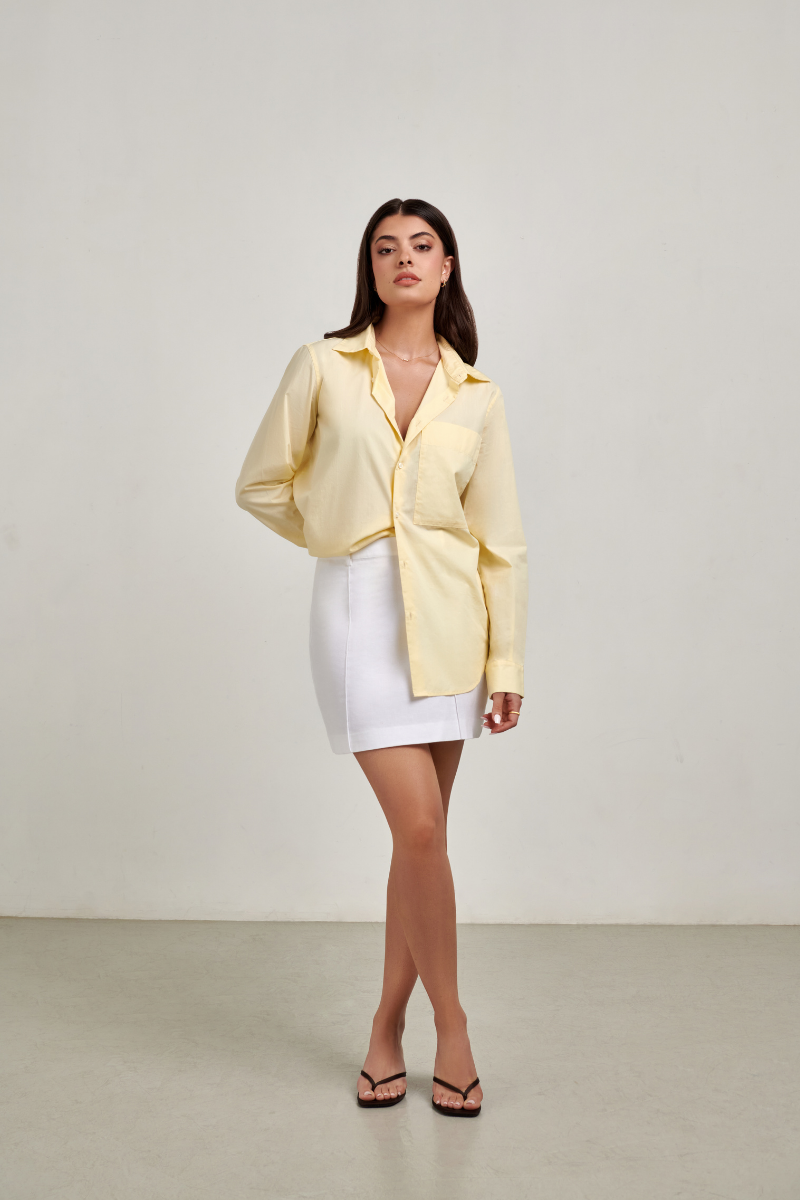 Avery Button Down - Yellow