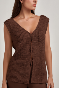 Remi Longline Knit Top