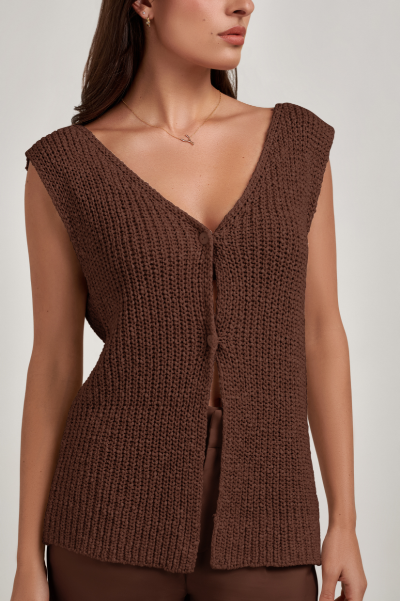 Remi Longline Knit Top