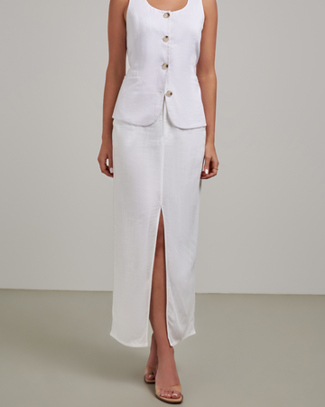 Audrey Tailored Maxi Skirt