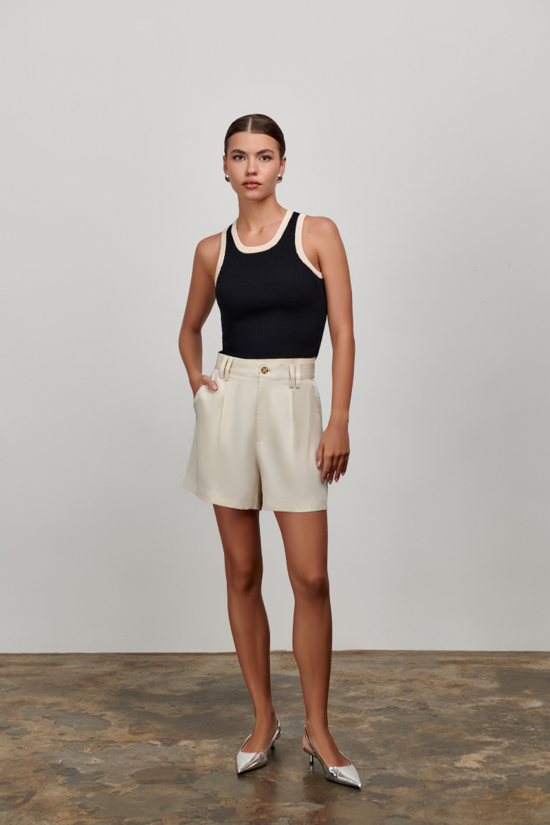 Thea Shorts - Oatmeal