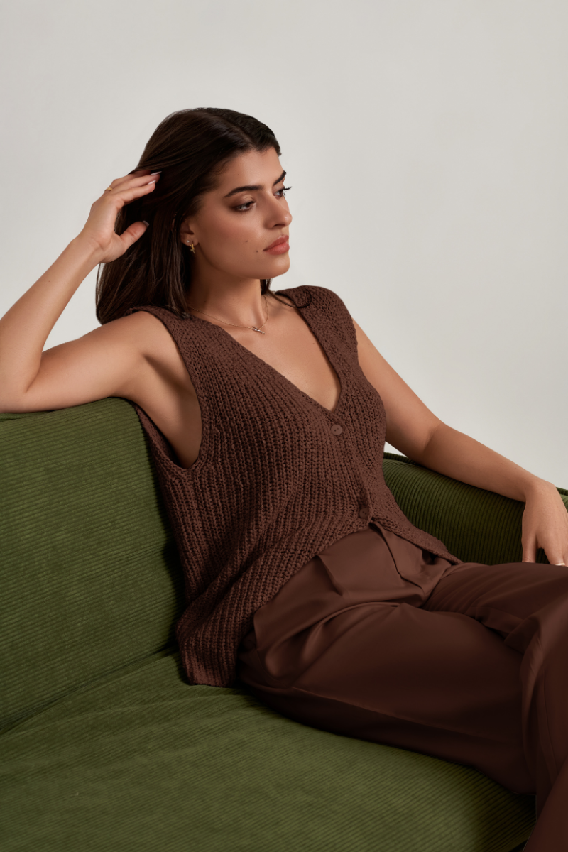 Remi Longline Knit Top