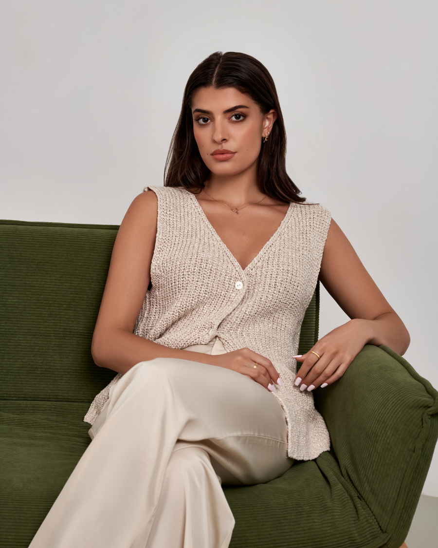 Remi Longline Knit Top