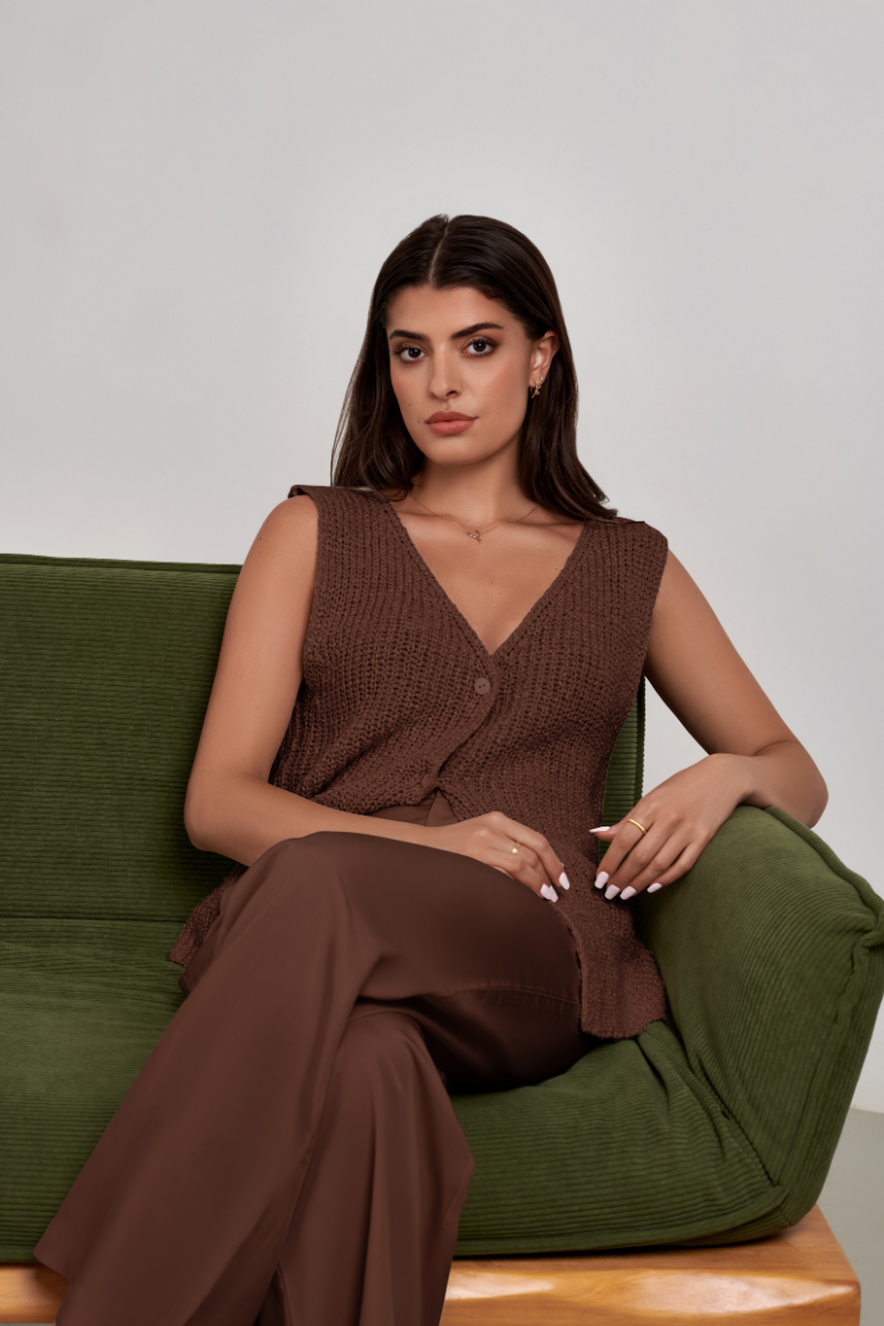 Remi Longline Knit Top