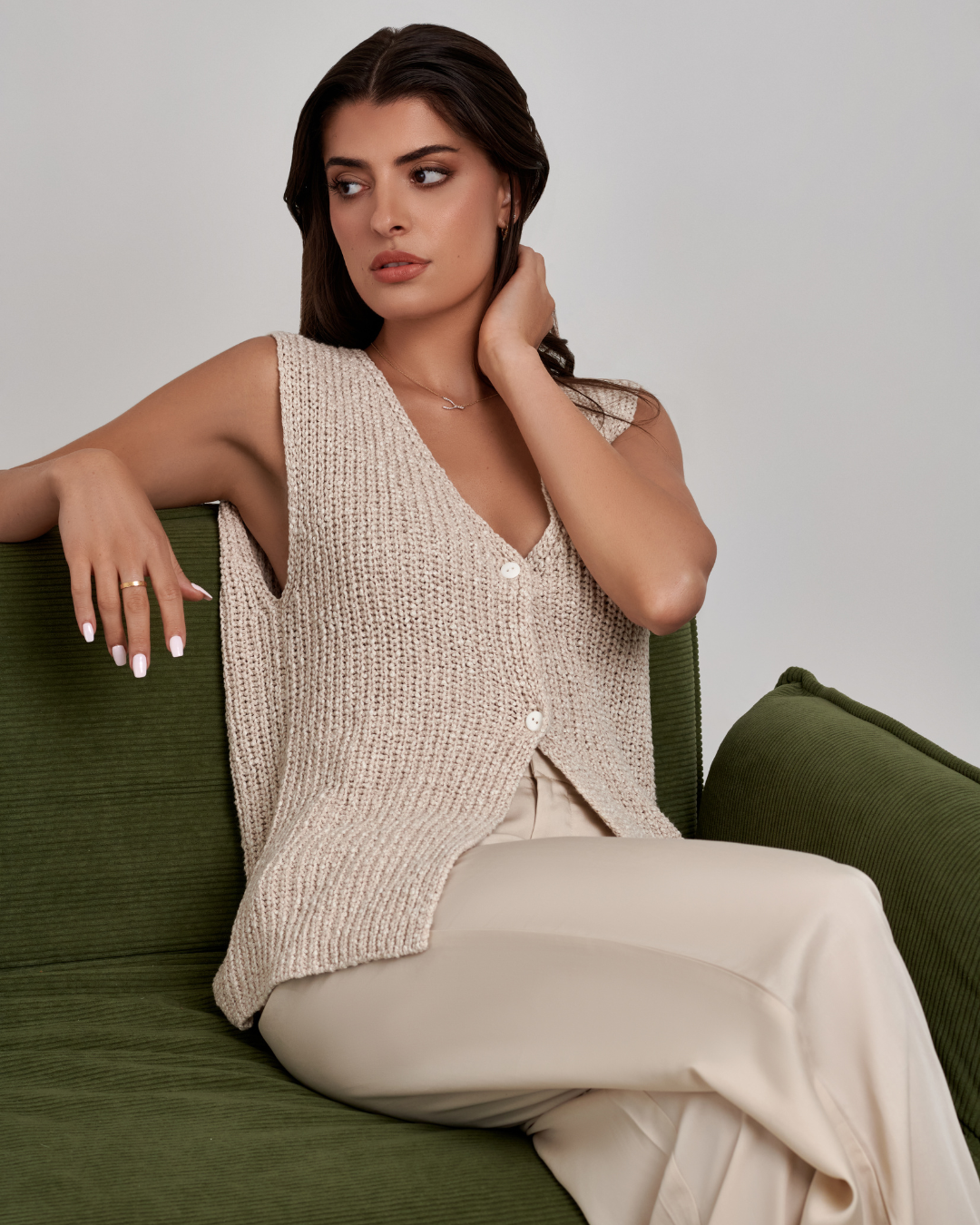 Remi Longline Knit Top