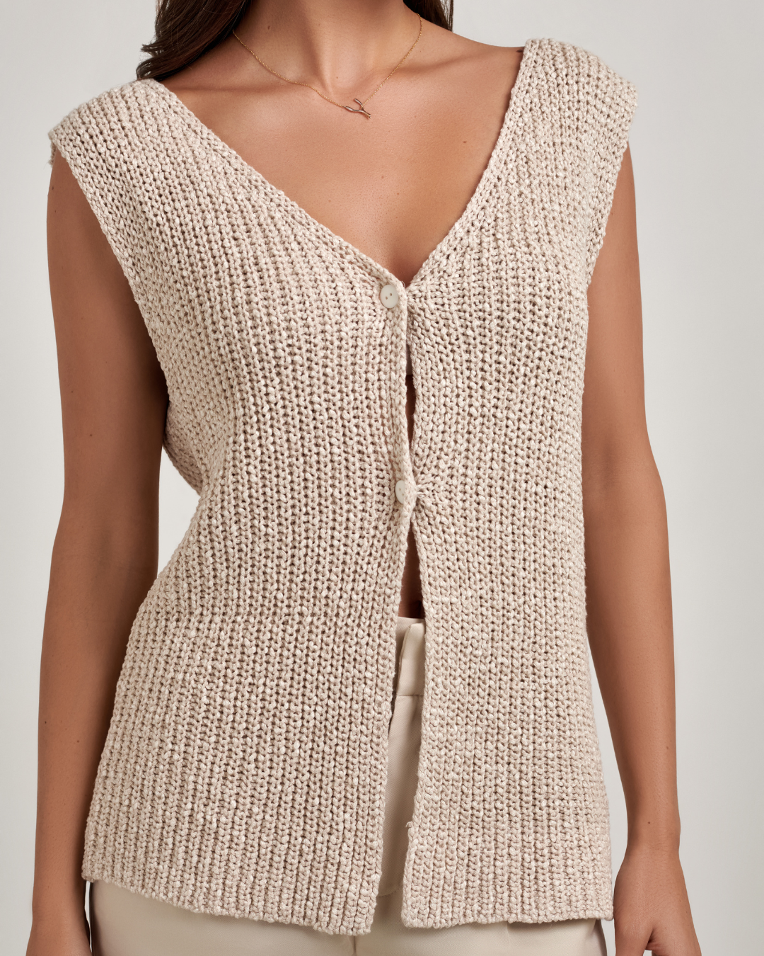 Remi Longline Knit Top
