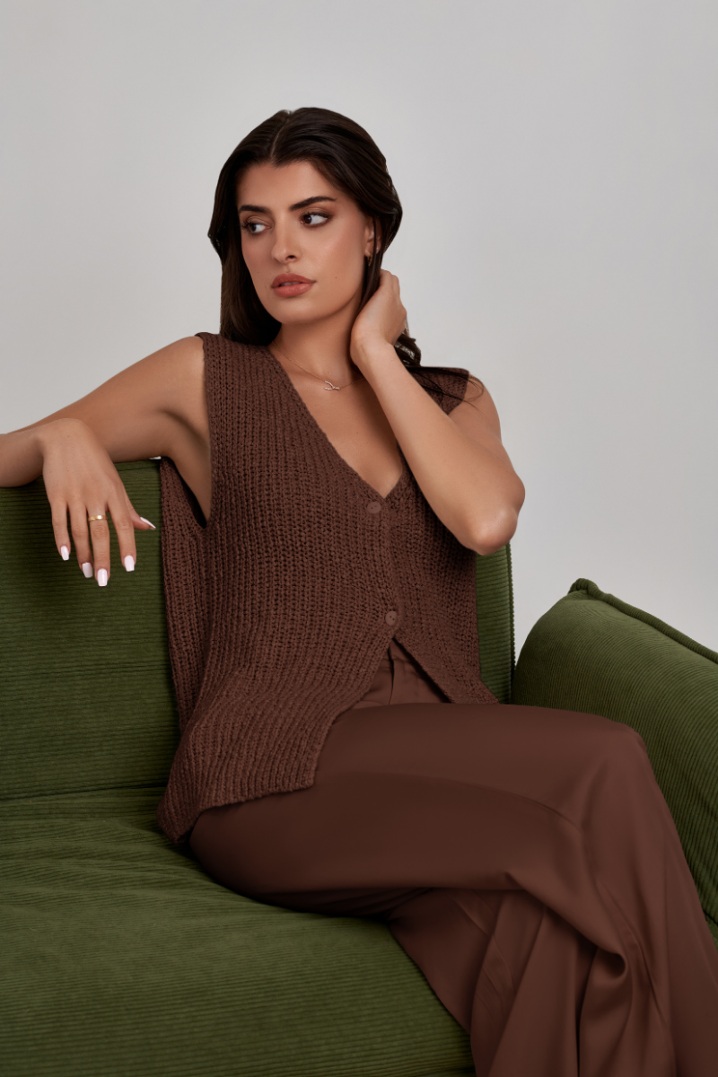 Remi Longline Knit Top