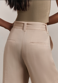 The Jasper Linen Pant- Beige