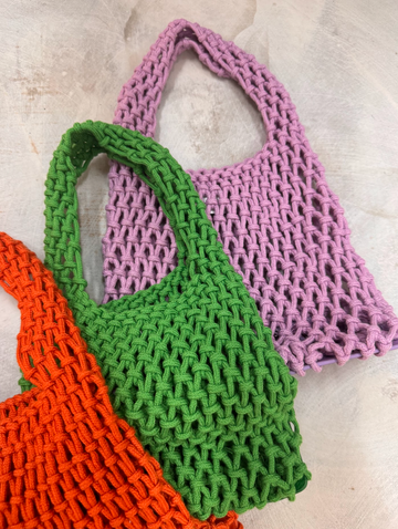 P51 Knit Bags - Cherry Red