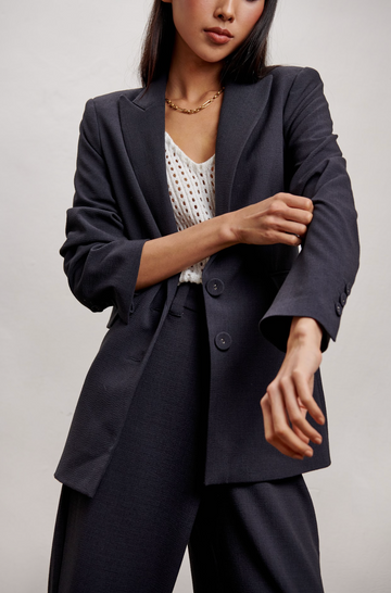 The Mila Blazer - Navy