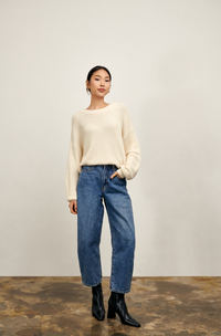 The Nora Oversized Sweater - Tofu