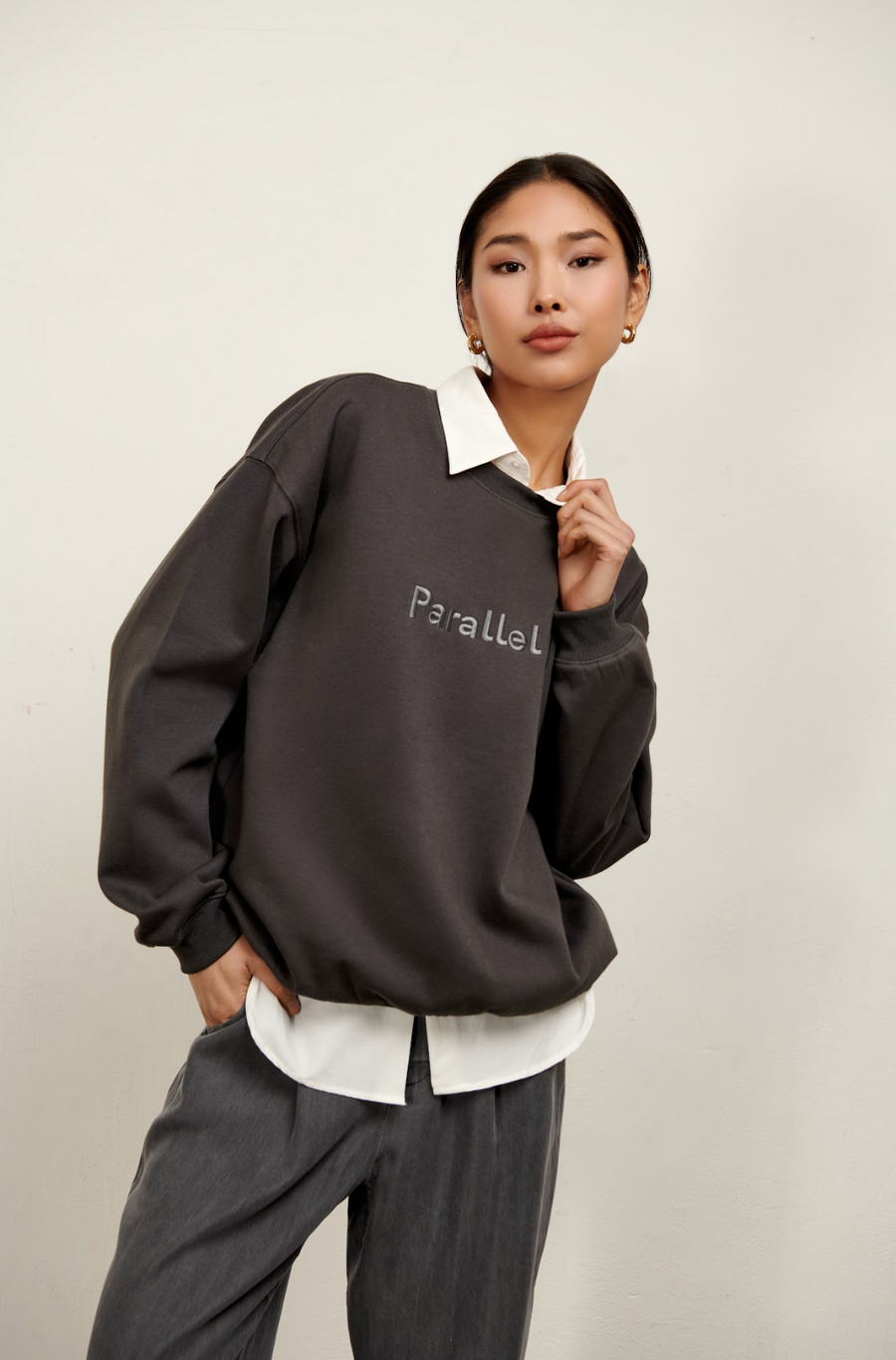 The P51 Sweatshirt - Charcoal Grey