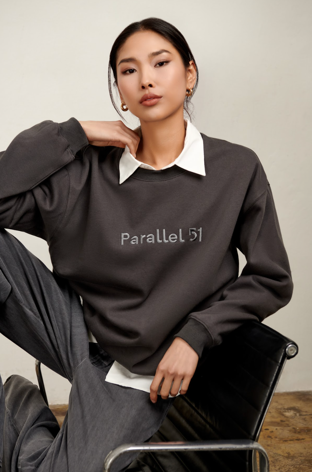 The P51 Sweatshirt - Charcoal Grey