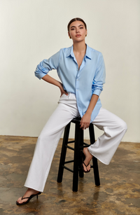 Avery Button Down - Blue