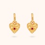 The Red Heart - Earrings