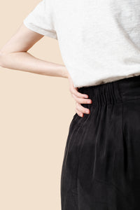 The Theo Mini Skirt - Black