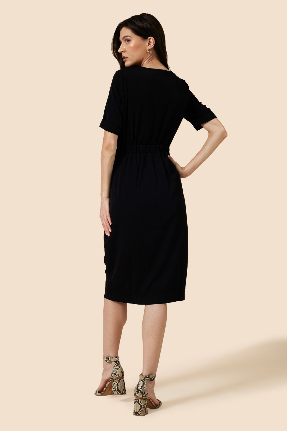 The Emelie Dress - Black