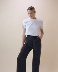 The Willow Wide Leg Pant - Black