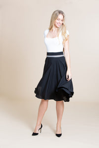 The Savannah Skirt - Black