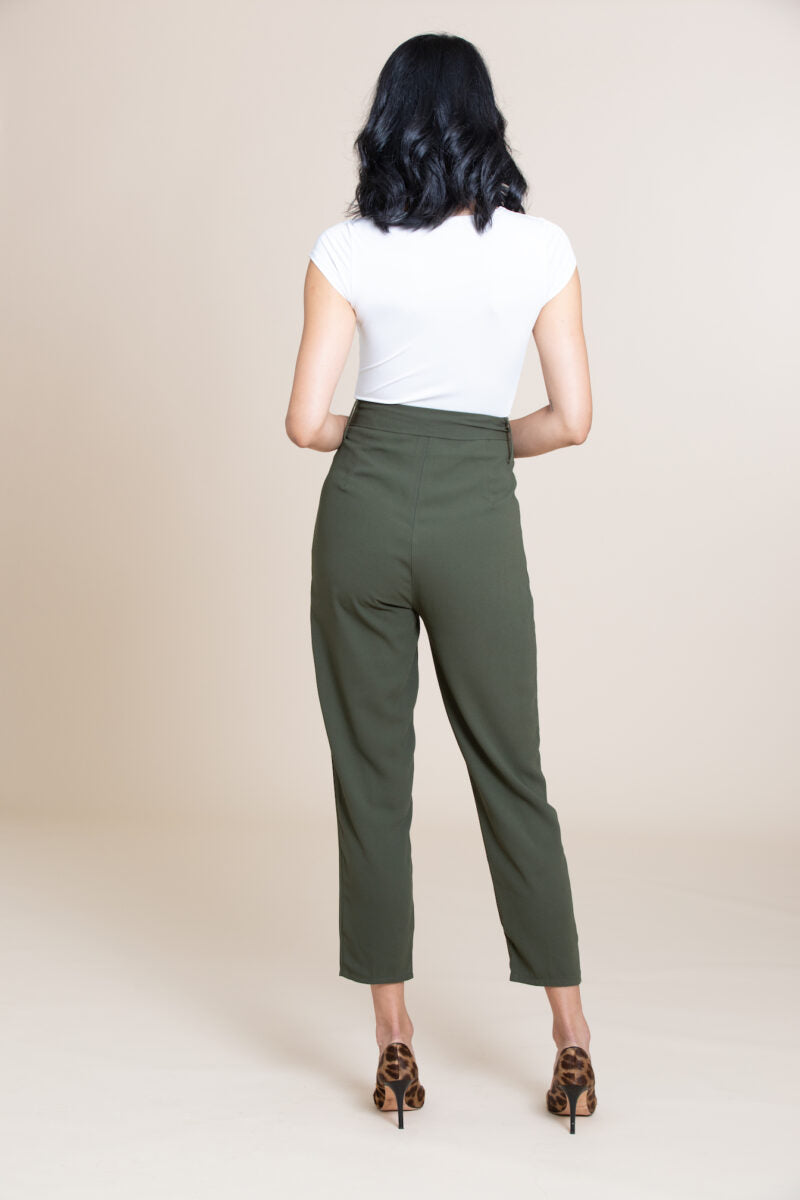 The Lexi Trousers - Evergreen