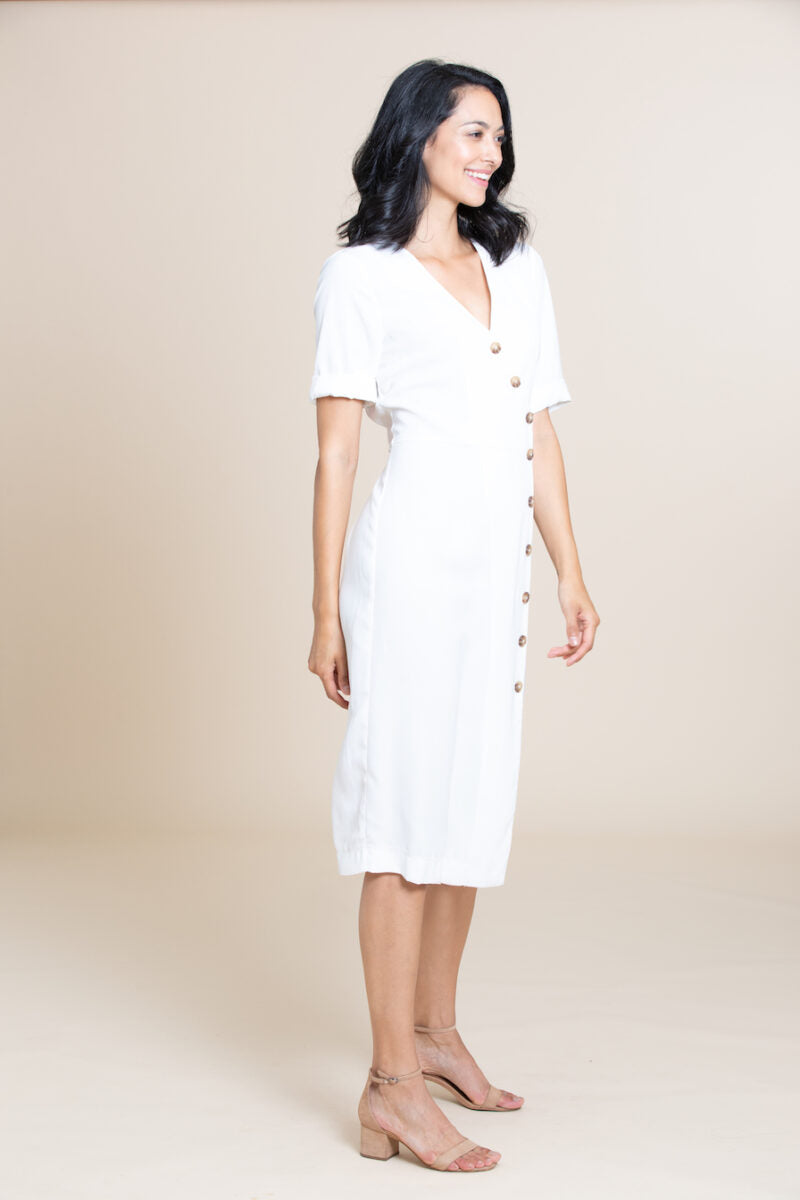 Emelie Dress - White