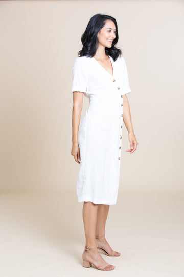The Emelie Dress - White
