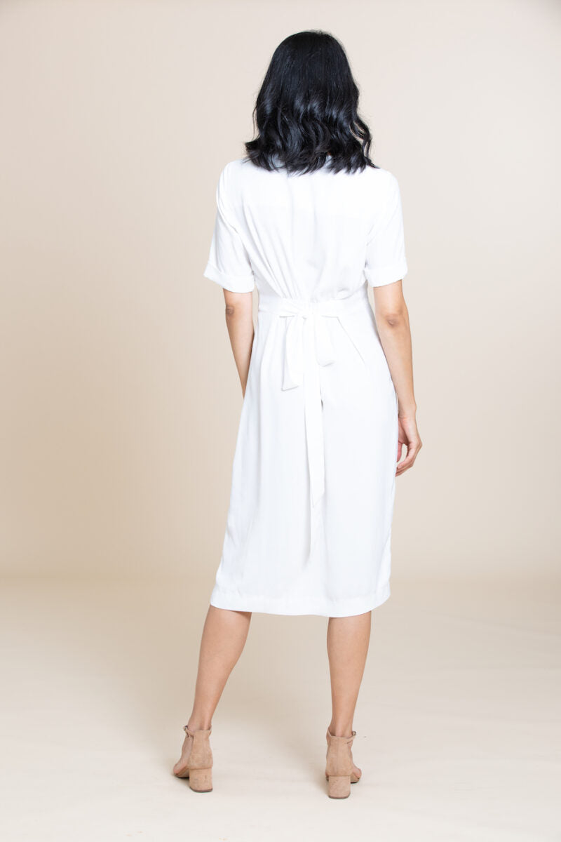 The Emelie Dress - White