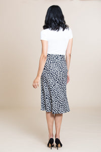 The Marnie Skirt - Black and White Print
